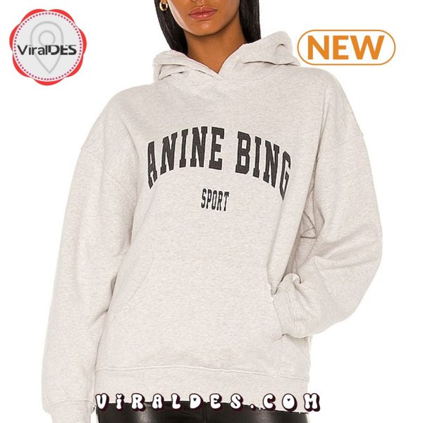 Anine Bing Sport Harvey Grey Hoodie