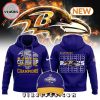 Baltimore Ravens 2023 AFC Conference White Hoodie