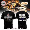 Baltimore Ravens King Of The AFC Navy T-Shirt, Cap