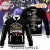 Baltimore Ravens Specialized Champions AFC Black Baseball Jacket