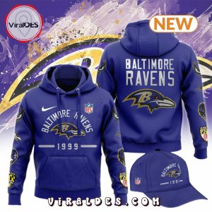 Elevate Your Game Day Gear with the Baltimore Ravens Specialized Navy Hoodie, Jogger, Cap