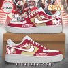 2024 CFL Team Ottawa Redblacks Black Air Force 1 Sneakers