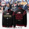 Birmingham Stallions Champions 2024 Red Baseball Jacket