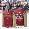 Birmingham Stallions Champions 2024 Black Baseball Jacket