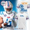 White & Powder NCAA Blue Ole Miss Rebels Season Hoodie, Jogger, Cap