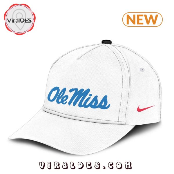 Classic White & Powder Blue Ole Miss Rebels T-Shirt, Jogger, Cap