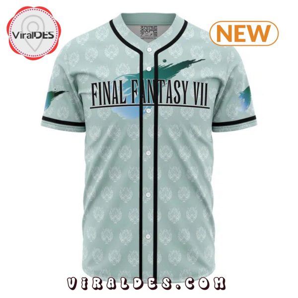 Cloud Strife Final Fantasy 7 Baseball Jersey