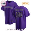 Colorado Rockies Custom Name Number Baseball Team Jersey