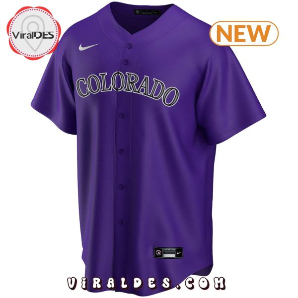 Colorado Rockies Baseball Team Custom Purple Baseball Jersey