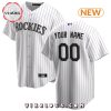 Colorado Rockies Baseball Team Custom Purple Baseball Jersey