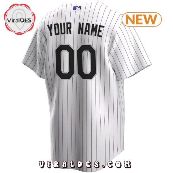 Colorado Rockies Custom Name Number Baseball Team Jersey