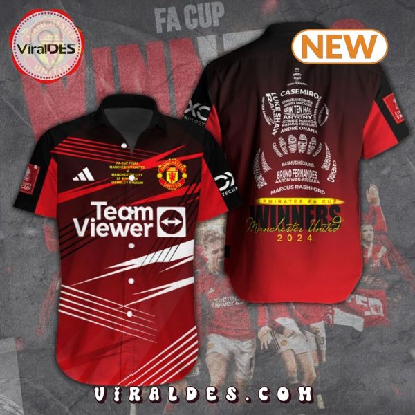 Cup Winners Manchester United 2024 Hawaiian Shirt