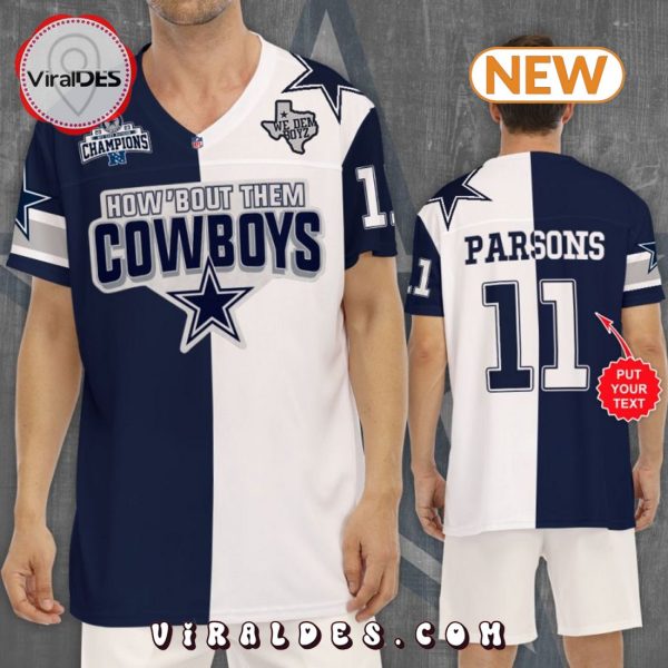 Custom Dallas Cowboys Champions Football Jersey