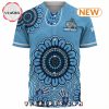 Custom New South Wales Go NSW Fan Rugby For Life Baseball Jersey