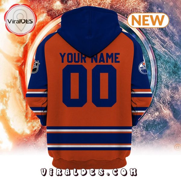 Custom NHL Edmonton Oilers 3D Full Printing Hoodie, Jogger