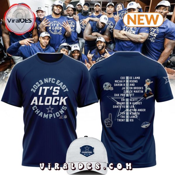 Dallas Cowboys NFL NFC It’s Alock Champions T-Shirt, Jogger, Cap