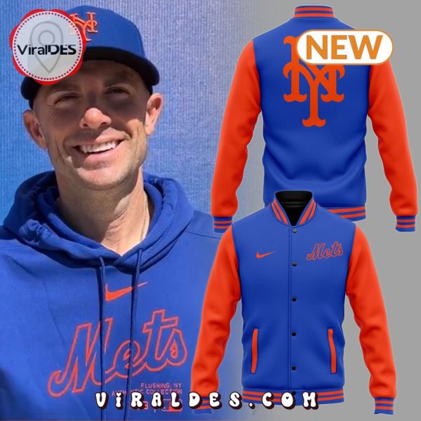 David Wright New York Mets Blue Baseball Jacket