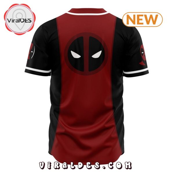 Deadpool Marvel Baseball Jersey