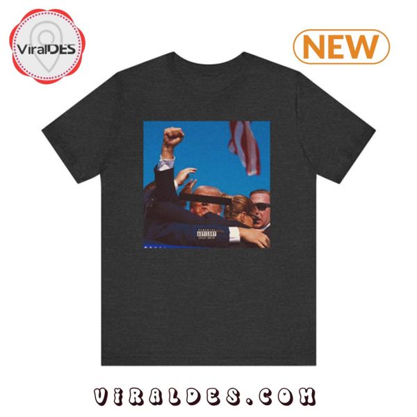 Donald Trump Album Shot Blackout Cover T-Shirt