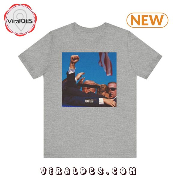 Donald Trump Album Shot Blackout Cover T-Shirt