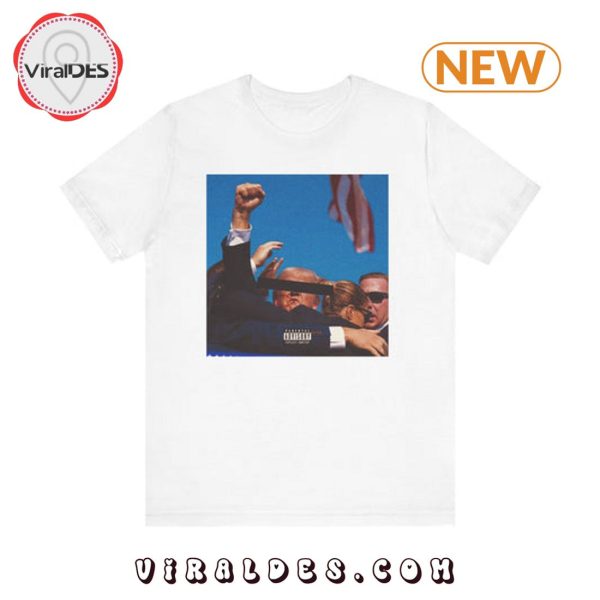 Donald Trump Album Shot Blackout Cover T-Shirt