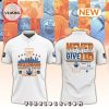 Edmonton Oilers Champions Never Give Up Orange Polo Shirt