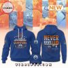 Edmonton Oilers NHL Never Give Up Orange Hoodie, Jogger, Cap