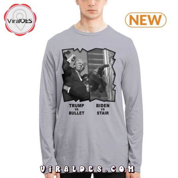 Election Trump Vs Bullet Biden Vs Stair T-Shirt