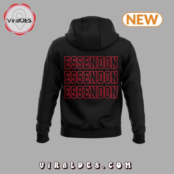 Essendon Football Club Black Combo Hoodie, Jogger, Cap