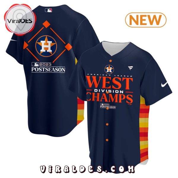 Fanatics Branded Navy 2023 AL West Division Champions Jersey