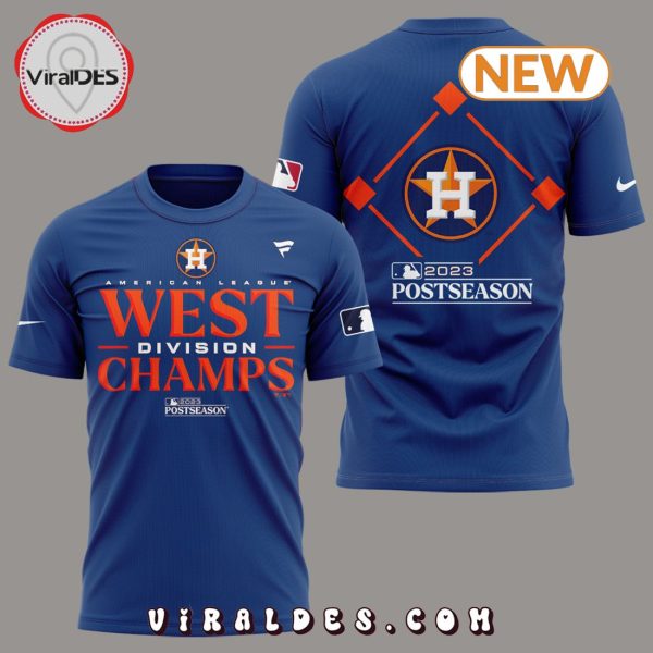 Fanatics Branded Navy AL West Champions T-Shirt, Cap