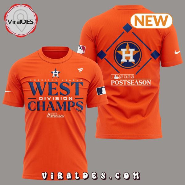 Fanatics Branded Orange AL West Division Champions Shirt