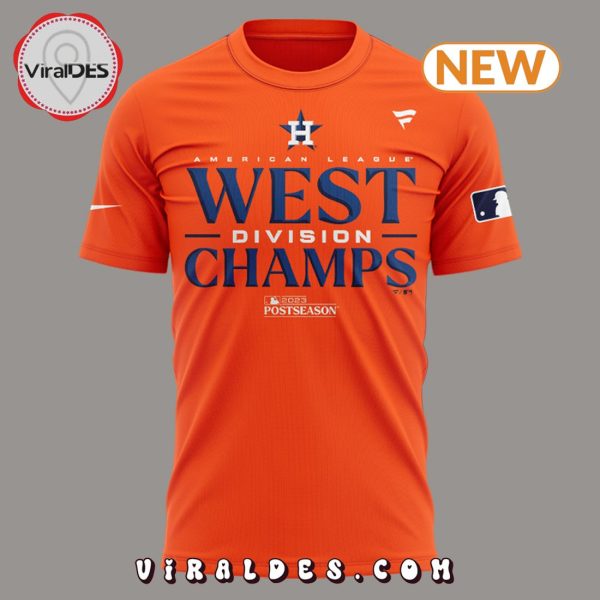 Fanatics Branded Orange AL West Division Champions Shirt