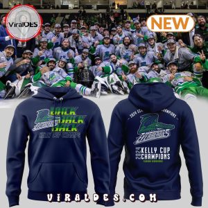 Florida Everblades 4Times Back To Back Champion Hoodie, Cap