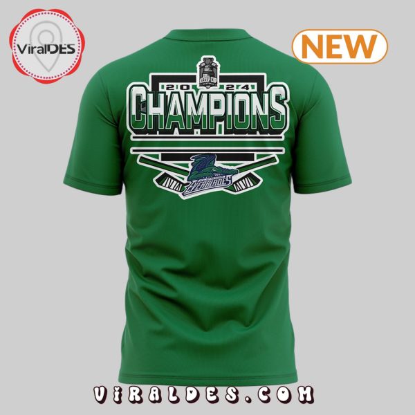 Florida Everblades 4Times Kelly Cup Green T-Shirt, Jogger, Cap