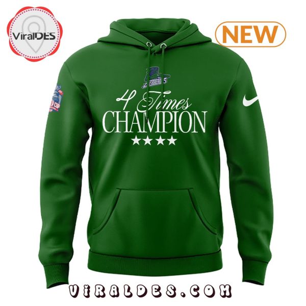 Florida Everblades Green 4Times Champion Hoodie, Jogger, Cap