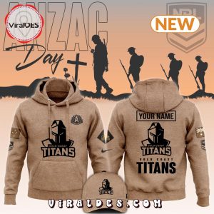 2024 Gold Coast Titans Anzac Round Unisex Hoodie, Jogger, Cap