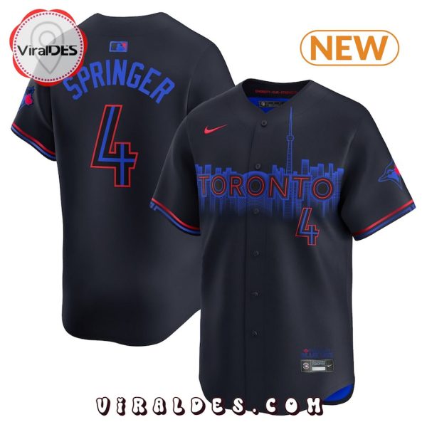 George Springer City Connect 2024 Toronto Blue Jays Jersey