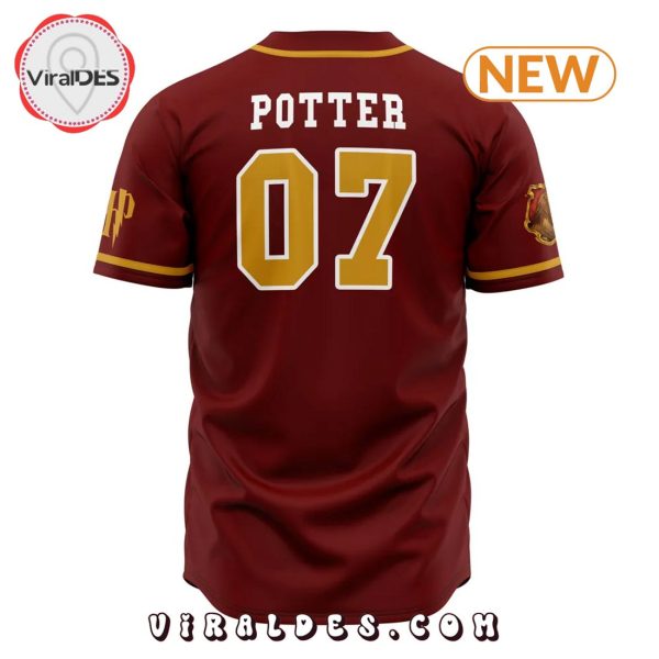 Gryffindor House Harry Potter Baseball Jersey