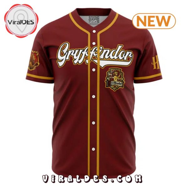 Gryffindor House Harry Potter Baseball Jersey