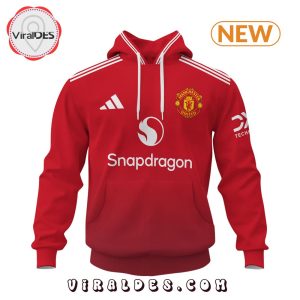 Personalized Men’s Manchester United Champions Red Hoodie