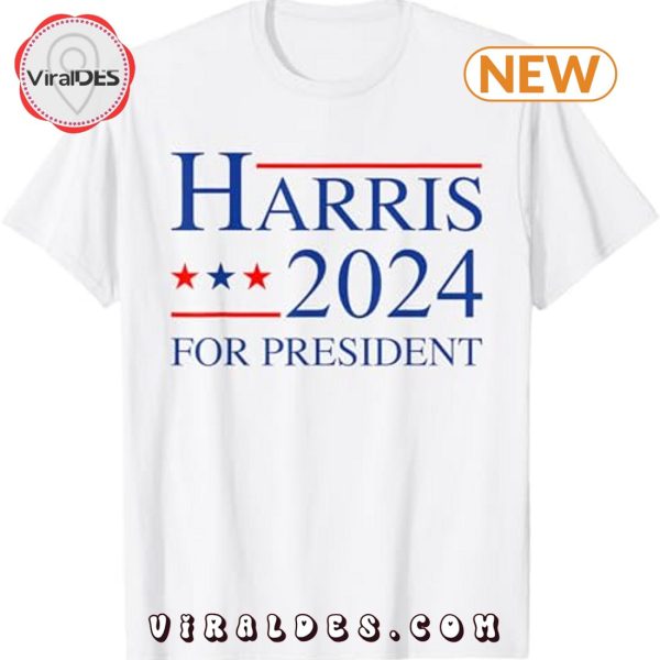 Harris 2024 For President Campaign T-Shirt