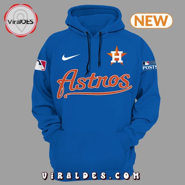 Houston Astros 2024 Postseason Navy Hoodie