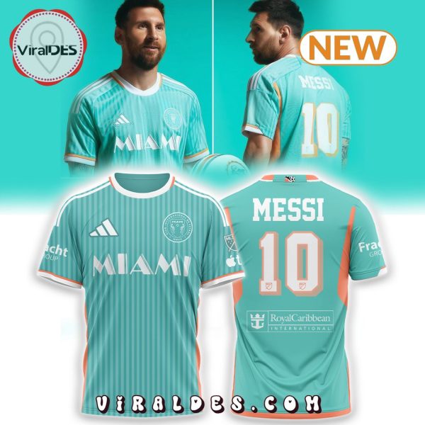 Inter Miami CF Lionel Messi Aqua 2024 Shirt