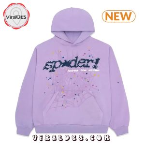 Sp5der Acai Purple Hoodie