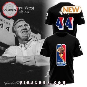 Jerry West 1938-2024 Thank You For The Memories Shirt: Celebrating a Legendary Career