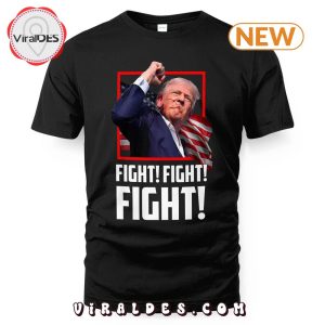 Trump Shot Fight Fight Fight T-Shirt