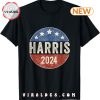 Kamala Harris 2024 For President Election Campaign T-Shirt