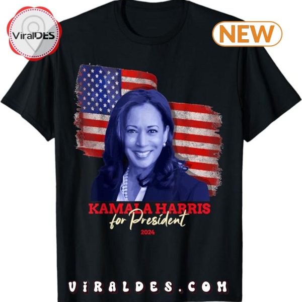 Kamala Harris for President 2024 Madam Vice President T-Shirt