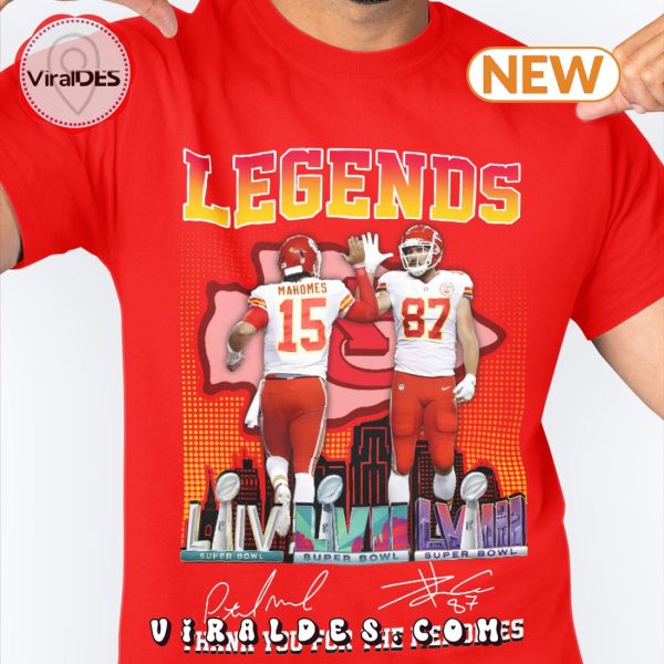 Kansas City Chiefs Legend Thank You For The Memories T-Shirt